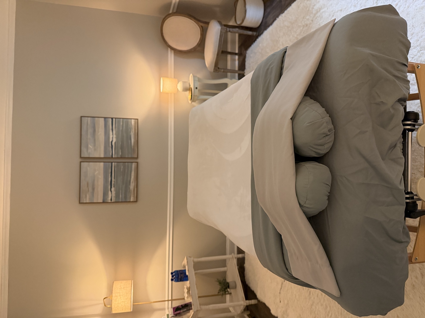 The treatment room at Lymphatic Health and Wellness, where Assisted Lymphatic Therapy is performed.