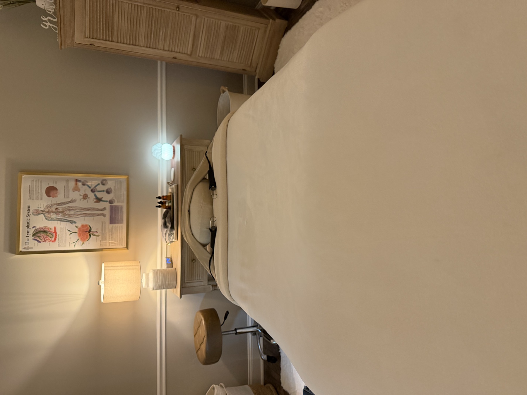 Soft furnishings in the practice